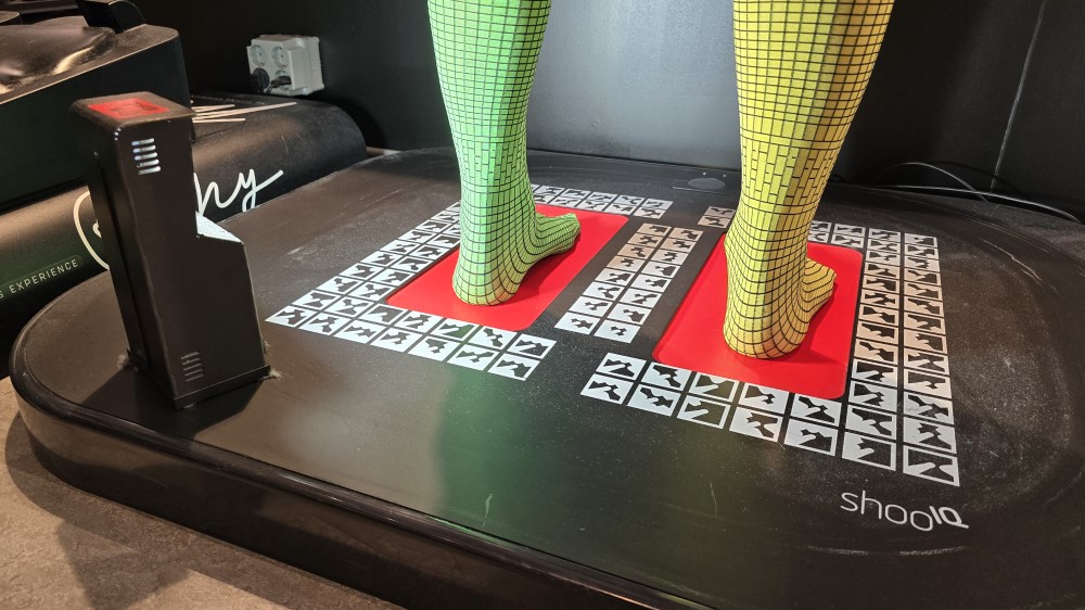 3D voetscan DAKA skischoenen.